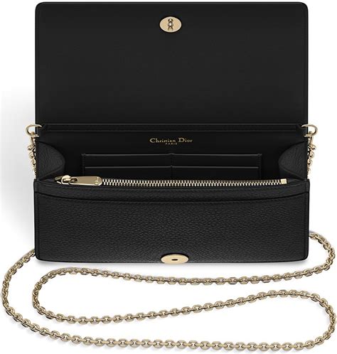 white lady dior wallet|Lady Dior wallet on chain.